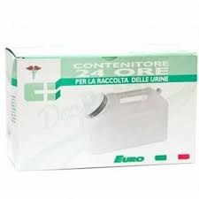 BOTTIGLIA CURABAG QUADRATA 24H PER RACCOLTA URINE - Farmaunclick.it