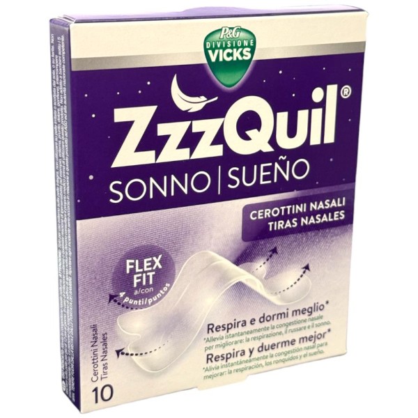 CEROTTO NASALE ZZZQUIL 10 PEZZI - Farmaunclick.it