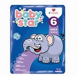 PANNOLINO BABYSTAR 16/30KG T6 14 PEZZI - Farmaunclick.it