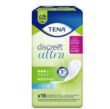 PANNOLONE SAGOMATO TENA DISCREET ULTRA NORMAL 16 PEZZI - Farmaunclick.it