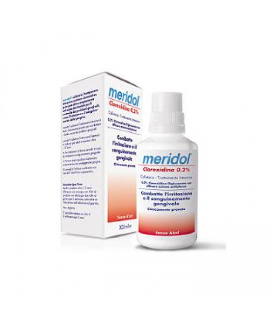 MERIDOL CLOREXIDINA 0,2% COLLUTORIO 300 ML - Farmaunclick.it