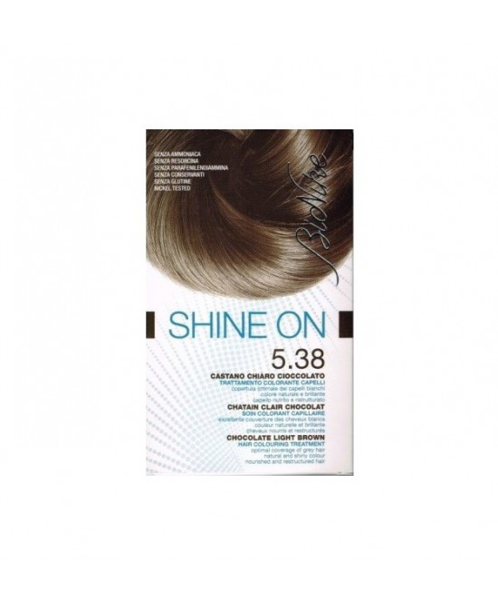 BIONIKE SHINE ON 5,38 CASTANO CHIARO CIOCCOLATO 125 ML - Farmaunclick.it