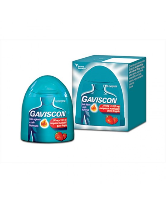 GAVISCON*16CPR FRAG250+133,5MG - Farmaunclick.it