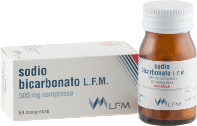 SODIO BICARB*50CPR 500MG FL - Farmaunclick.it