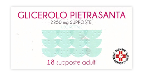GLICEROLO*AD 18SUPP 2250MG - Farmaunclick.it