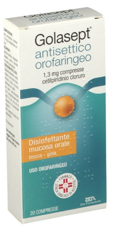 GOLASEPT ANT ORO*20CPR 1,3MG - Farmaunclick.it