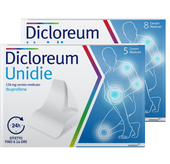 DICLOREUM UNIDIE*5CER 136MG24H - Farmaunclick.it