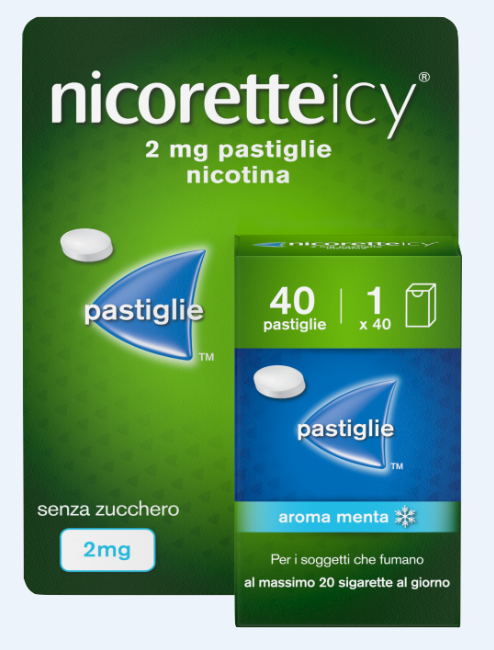 NICORETTEICY*40PAST 2MG - Farmaunclick.it