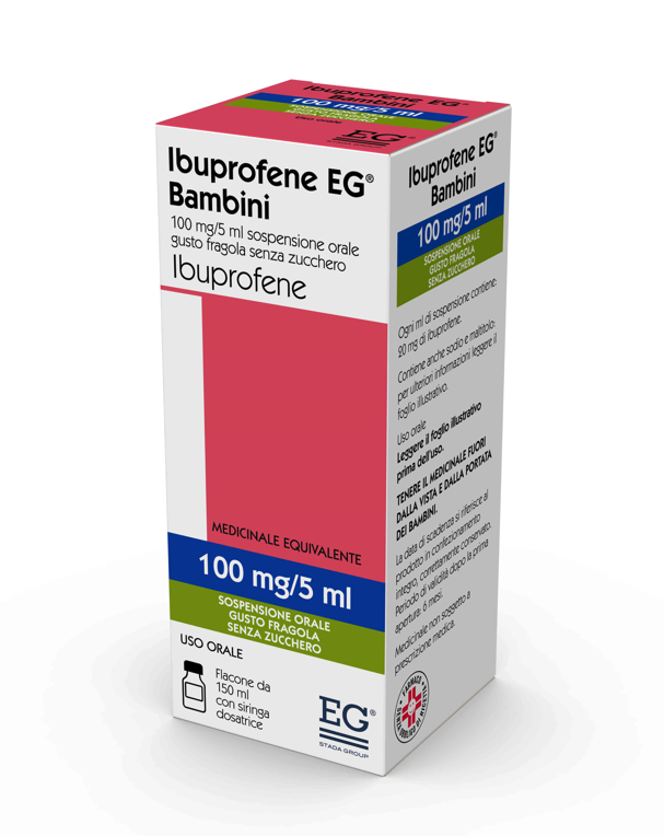 IBUPROFENE EG*FL 150ML FRAGOLA - Farmaunclick.it
