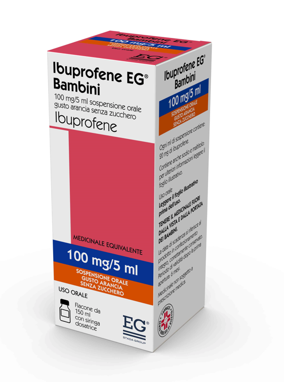 IBUPROFENE EG*FL 150ML ARANCIA - Farmaunclick.it