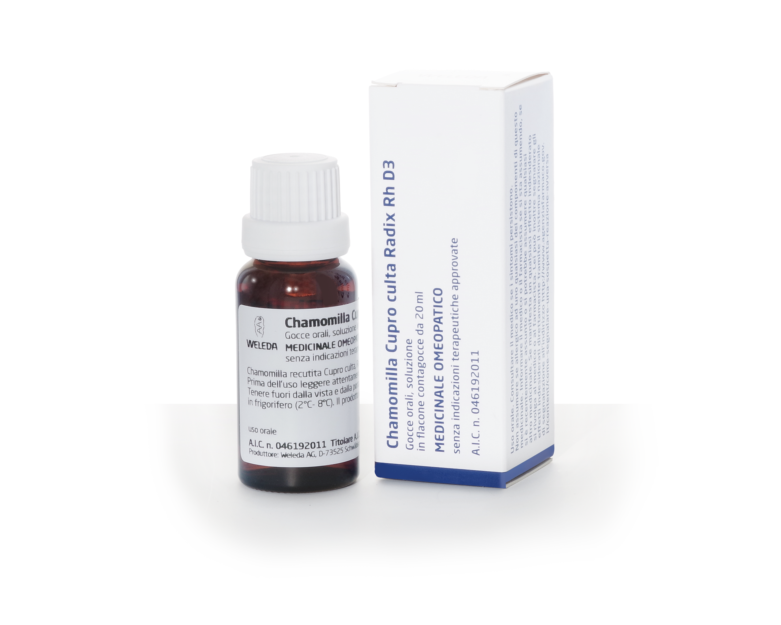 CHAMOMILLA CUPR*3DH 20ML OS - Farmaunclick.it