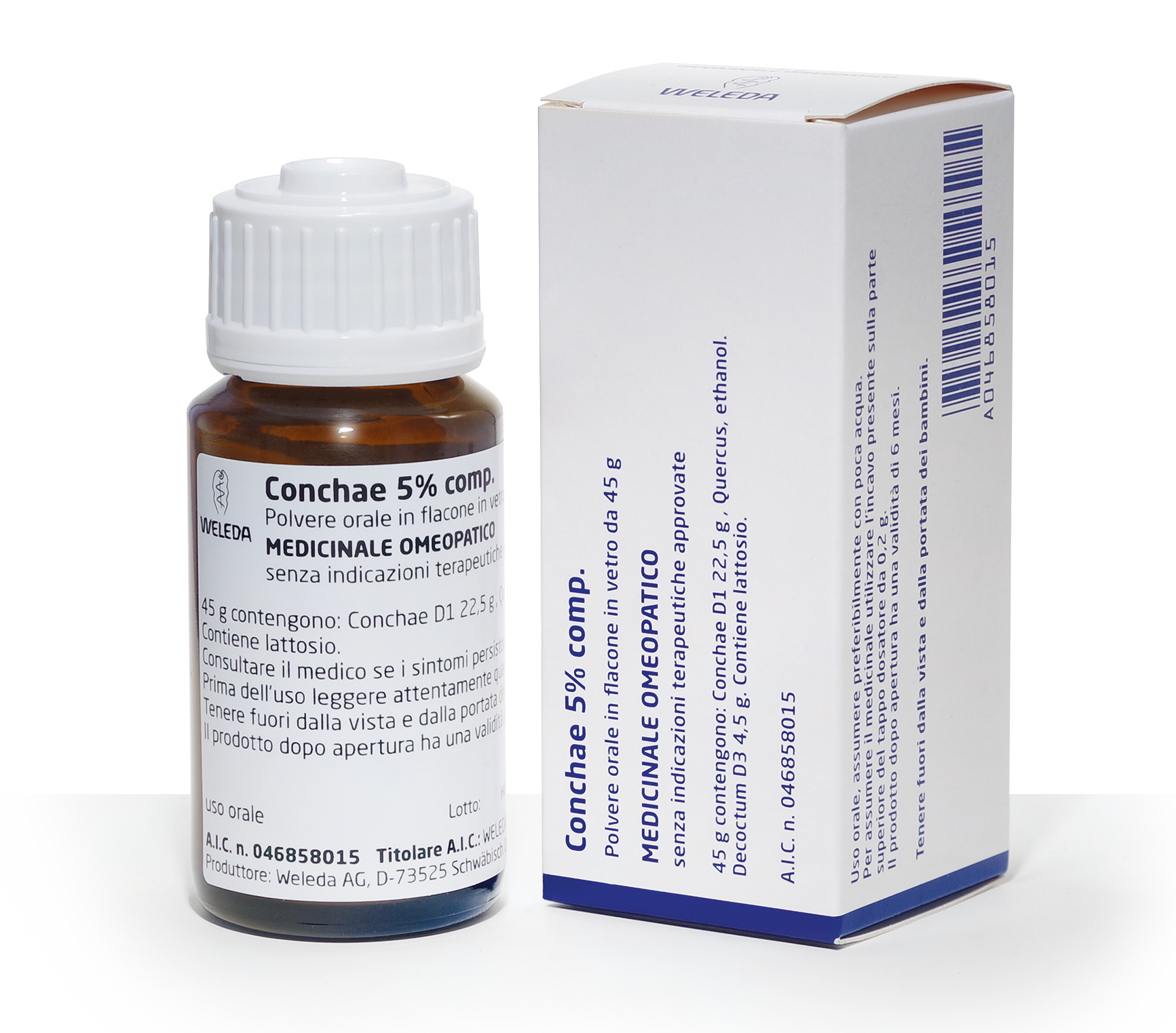 CONCHAE 5% COMP*OS POLV 45G - Farmaunclick.it