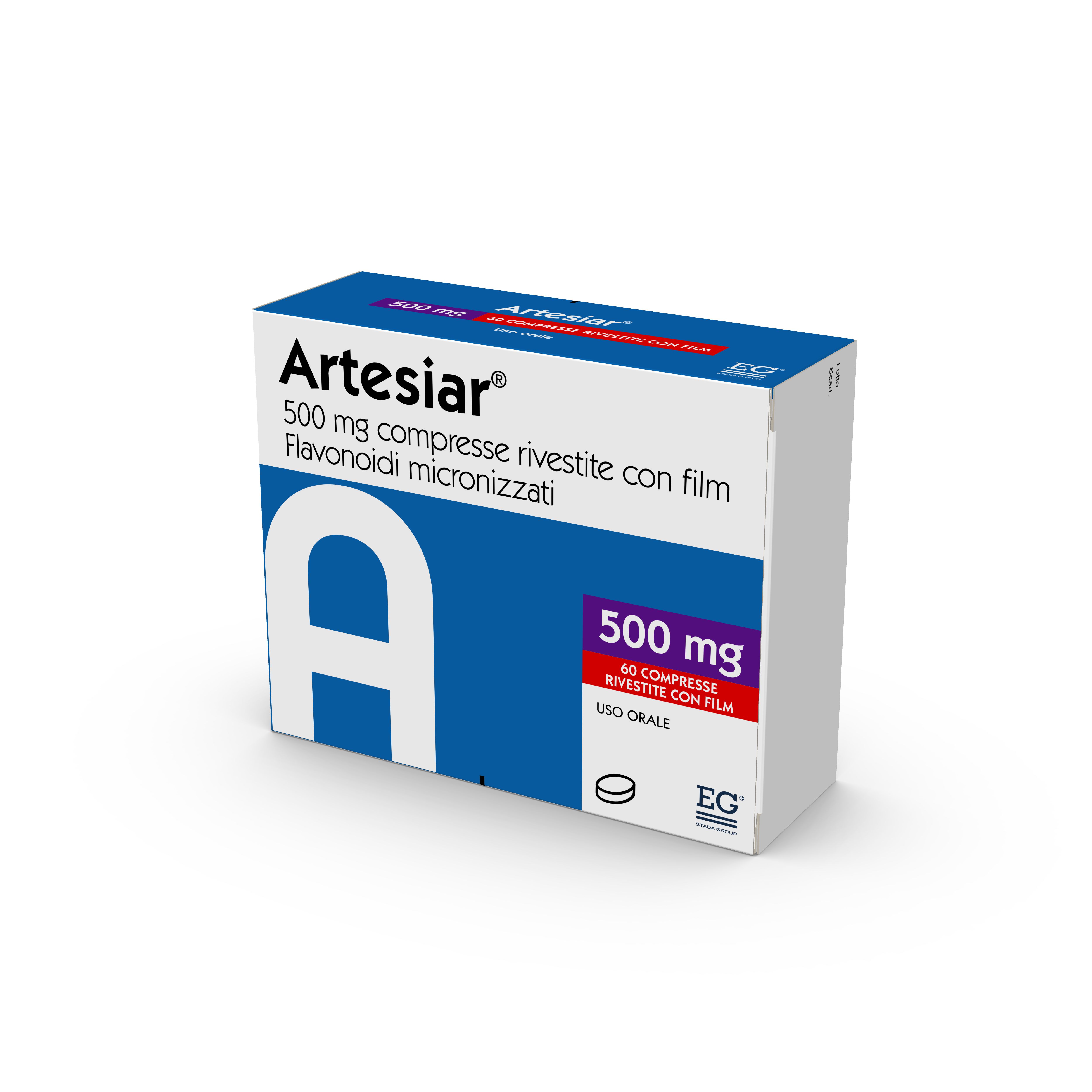 ARTESIAR*60CPR RIV 500MG - Farmaunclick.it