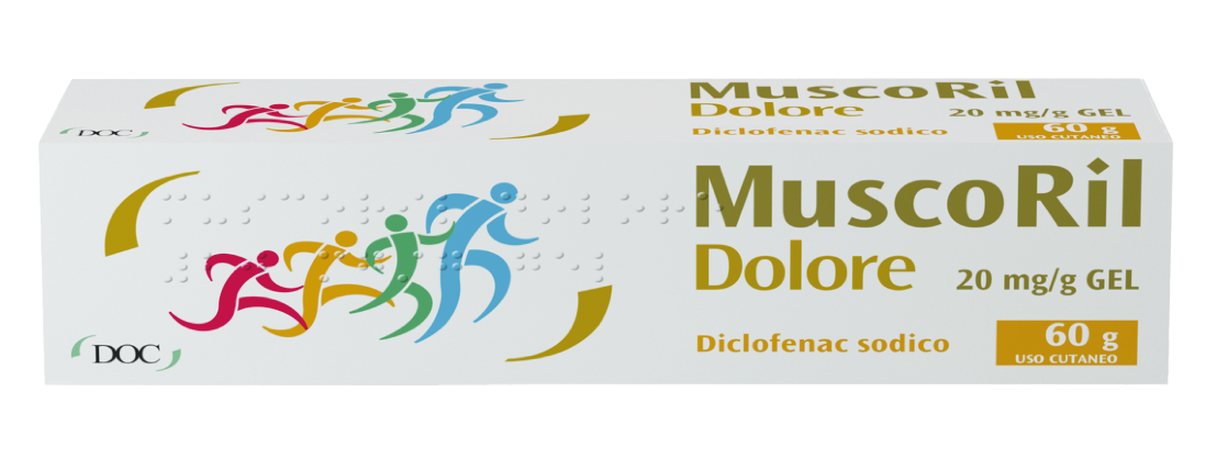 MUSCORIL DOLORE*GEL 60G 20MG/G - Farmaunclick.it