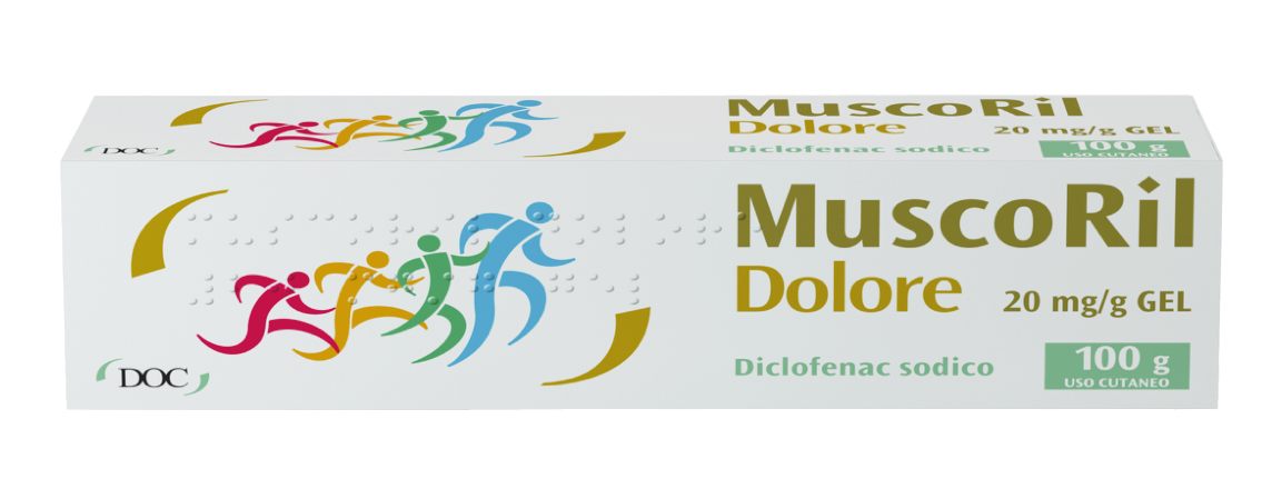 MUSCORIL DOLORE*GEL100G 20MG/G - Farmaunclick.it