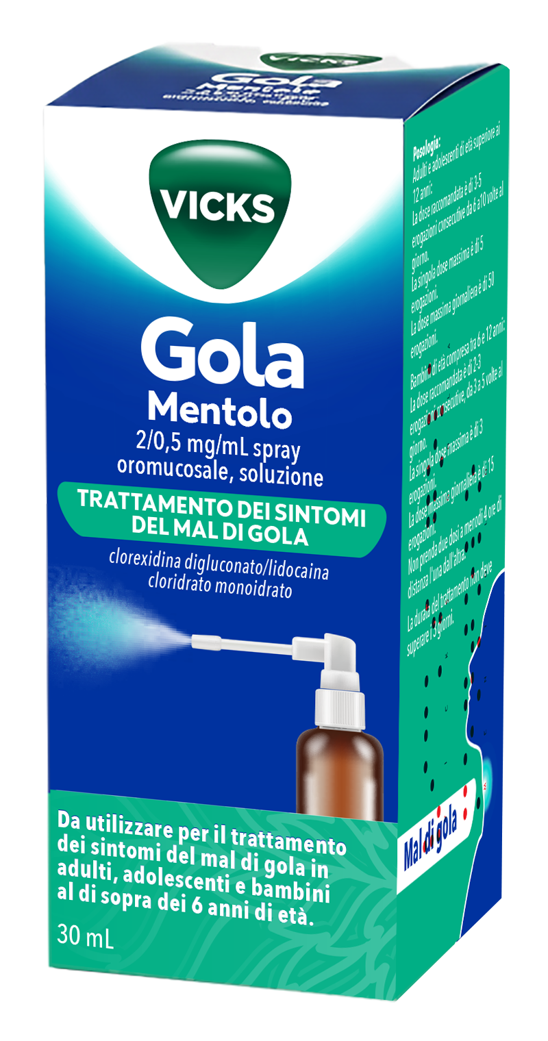 VICKS GOLA*SPR 30ML 2MG+0,5MG - Farmaunclick.it