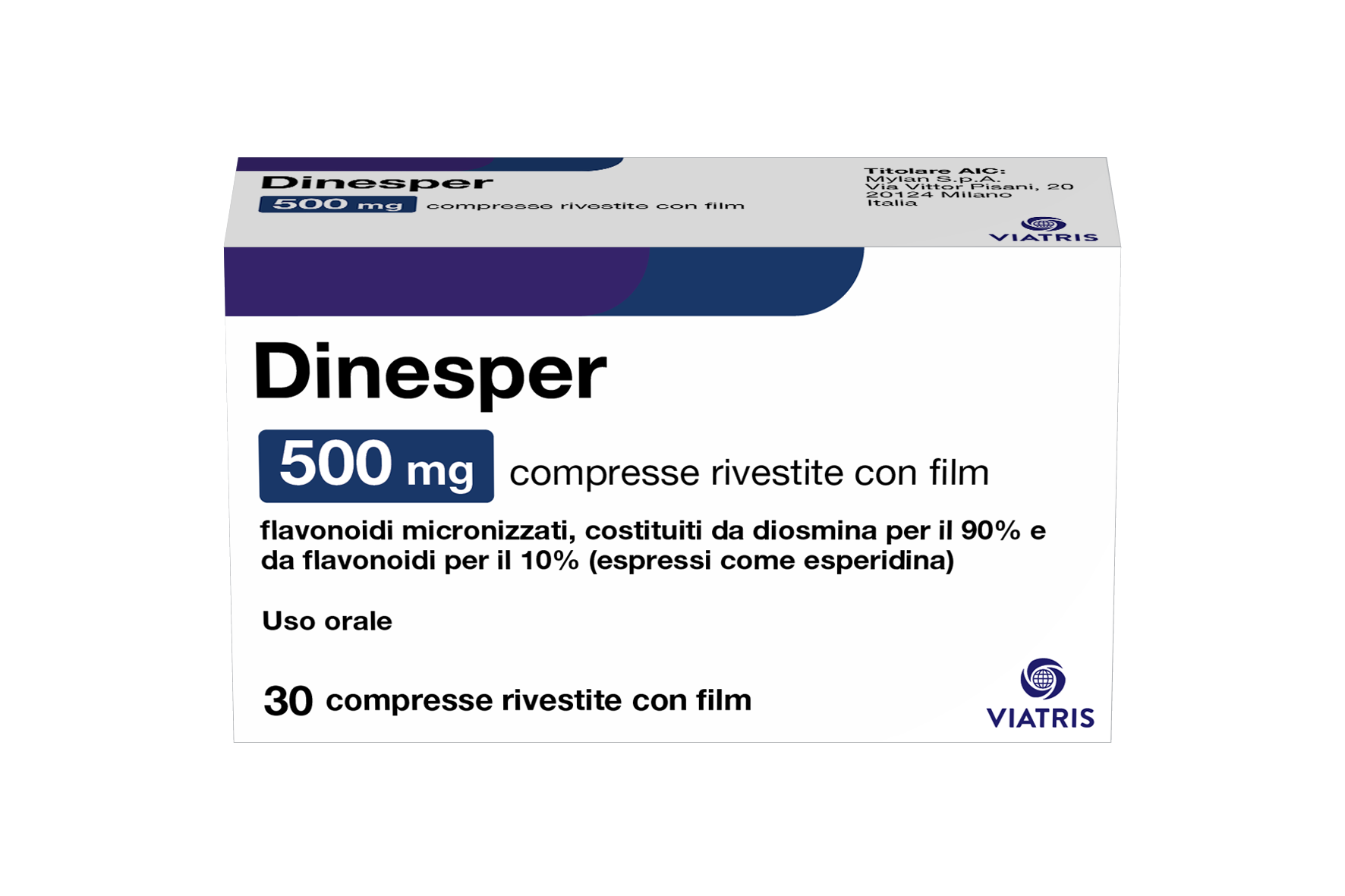 DINESPER*30CPR RIV 500MG - Farmaunclick.it
