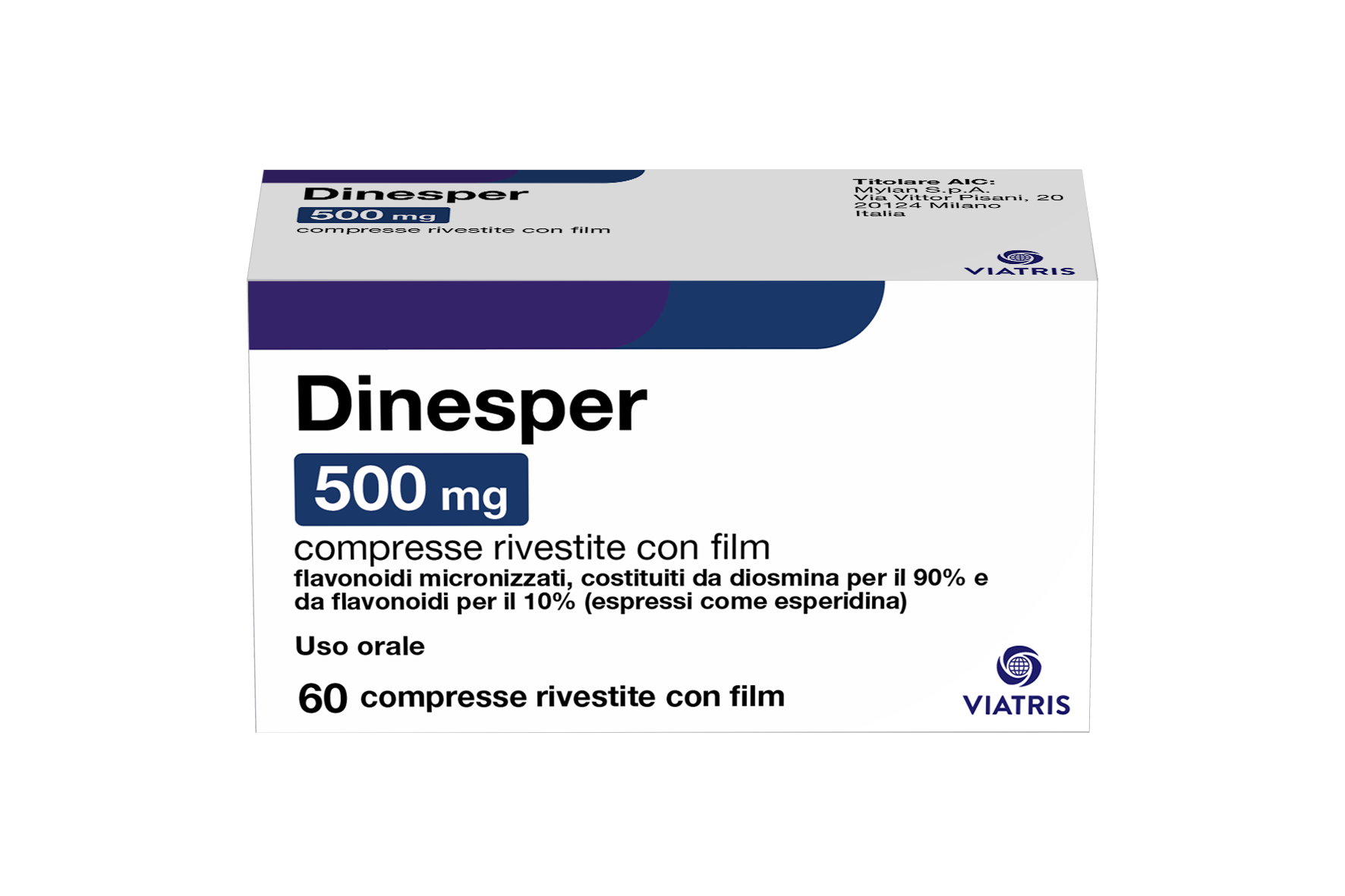 DINESPER*60CPR RIV 500MG - Farmaunclick.it