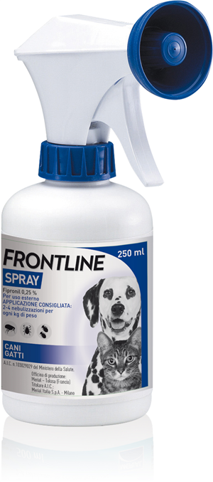 FRONTLINE SPRAY*FL 500ML+POMP - Farmaunclick.it