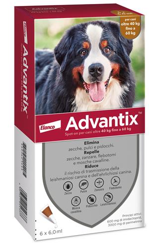 ADVANTIX SPOT ON*6PIP 40-60KG - Farmaunclick.it