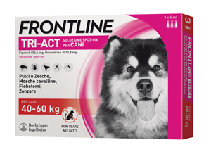 FRONTLINE TRI-ACT*3PIP 40-60KG - Farmaunclick.it