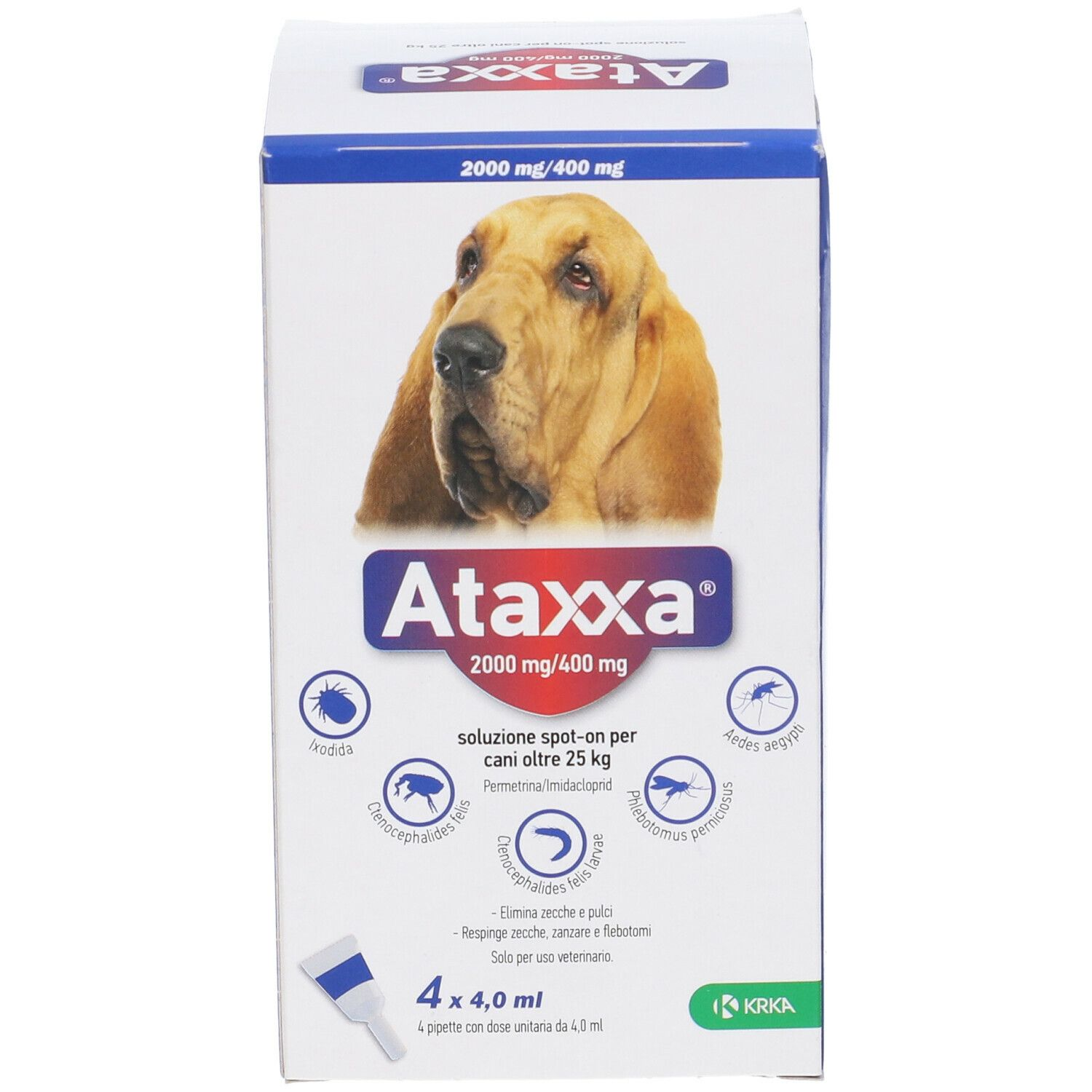 ATAXXA SPOTON*4PIP 25-40KG - Farmaunclick.it