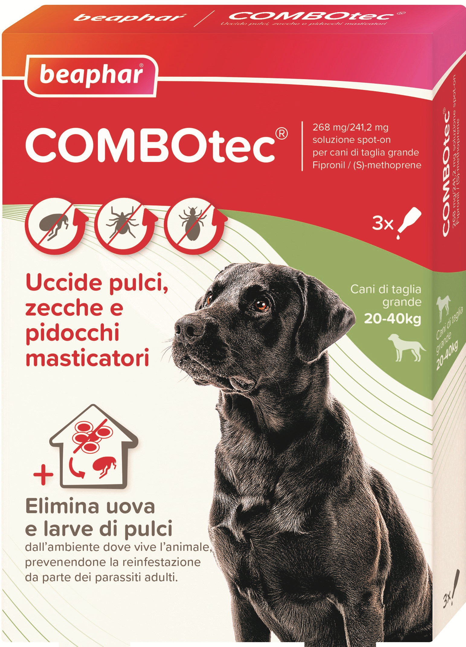 COMBOTEC*3PIP CANI GRANDI - Farmaunclick.it