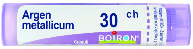 ARGENTUM METALLICUM 30 CH GRANULI - Farmaunclick.it