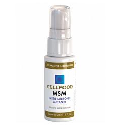 CELLFOOD MSM METIL SULFONIL METANO SOLUZIONE SALINA COLLOIDALE 30 ML - Farmaunclick.it