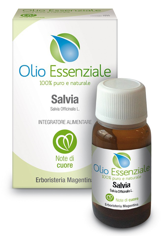 SALVIA OFFICINALIS OLIO ESSENZIALE 10 ML - Farmaunclick.it