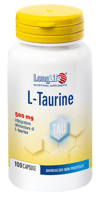 LONGLIFE LTAURINE 500 MG 100 CAPSULE - Farmaunclick.it