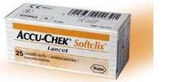 LANCETTE PUNGIDITO ACCU-CHEK SOFTCLIX 25 PEZZI - Farmaunclick.it