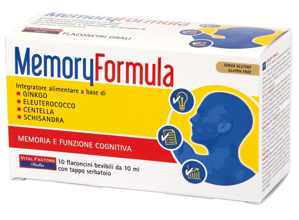 MEMORY FORMULA 10 FLACONCINI 10 ML - Farmaunclick.it