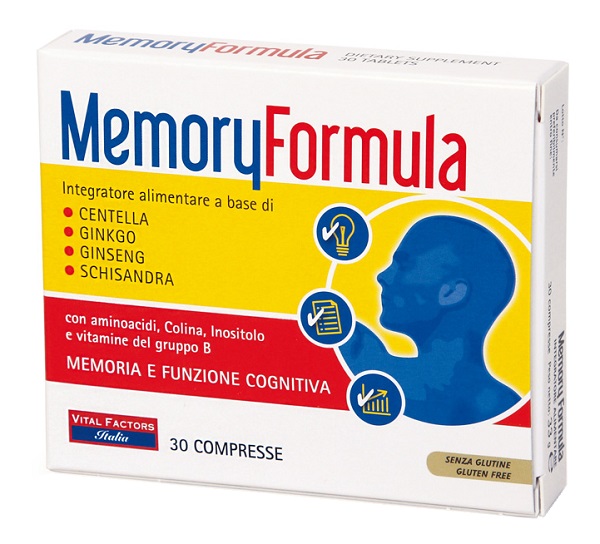 MEMORY FORMULA 30 COMPRESSE - Farmaunclick.it
