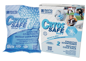 GHIACCIO ISTANTANEO CRYOS IN TESSUTO NON TESSUTO 18X13 CM 2 PEZZI - Farmaunclick.it