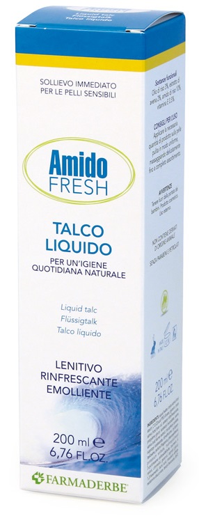 AMIDO FRESH TALCO LIQUIDO 200 ML - Farmaunclick.it
