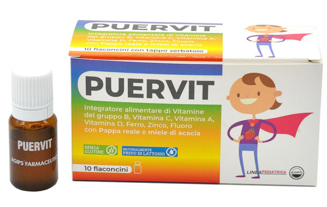 PUERVIT 10 FLACONCINI 10 ML - Farmaunclick.it