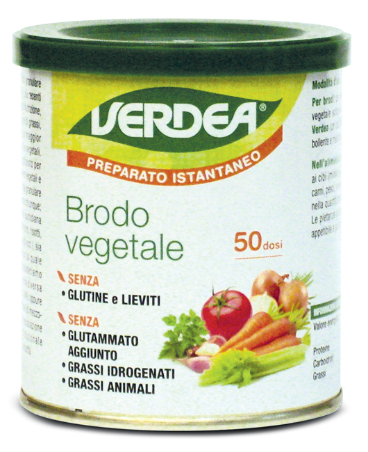 VERDEA PREPARATO ISTANTANEO BRODO VEGETALE 200 G - Farmaunclick.it