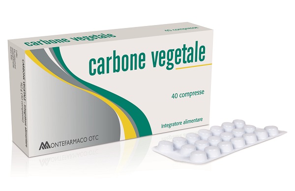 CARBONE VEGETALE 40 COMPRESSE - Farmaunclick.it