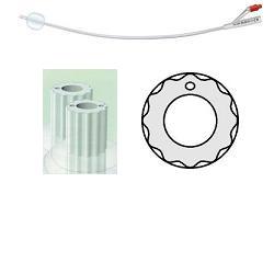 CATETERE VESCICALE PROFILCATH PLUS IN SILICONE SCANALATO 2 VIE CH18 31CM 1 PEZZO - Farmaunclick.it
