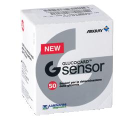 STRISCE MISURAZIONE GLICEMIA GLUCOCARD G SENSOR 50 PEZZI - Farmaunclick.it