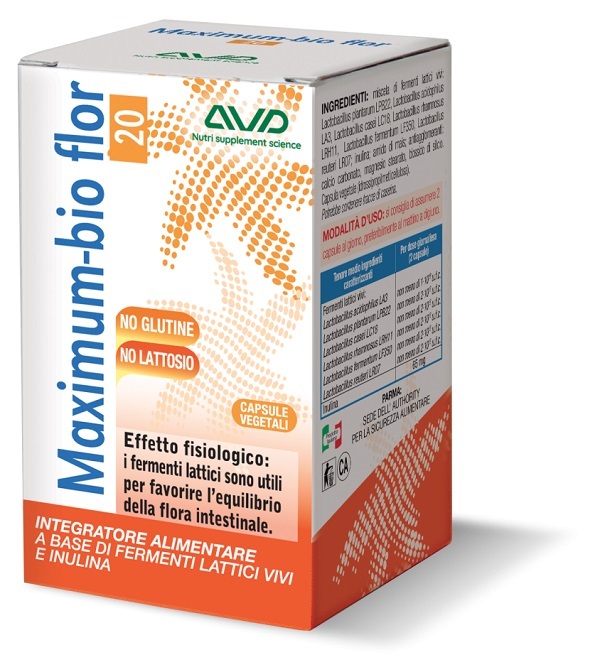 MAXIMUM BIO FLOR 20 40 CAPSULE - Farmaunclick.it