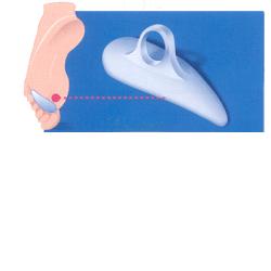PODOGEL CUSCINETTO DITA MARTELLO MISURA SMALL 1 PAIO - Farmaunclick.it