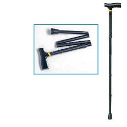 BASTONE IN ALLUMINIO PIEGHEVOLE - Farmaunclick.it