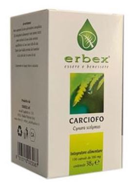 CARCIOFO 100 CAPSULE 380MG - Farmaunclick.it
