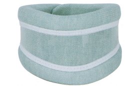 COLLARE CERVICALE SEMIRIGIDO MISURA PICCOLA PER ARTROSI CERVICALE, COLPO DI FRUSTA E TORCICOLLO. REGOLAZIONE DELLA CIRCONFERENZA TRAMITE CINGHIE POSTERIORI IN VELCRO. ALTEZZA 10CM - Farmaunclick.it