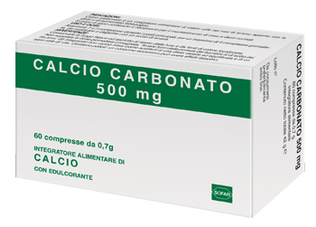 CALCIO CARBONATO 60 COMPRESSE - Farmaunclick.it