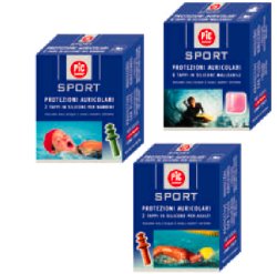 TAPPO AURICOLARE IN SILICONE PIC SPORT 6 PEZZI - Farmaunclick.it