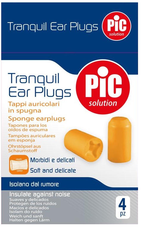TAPPI AURICOLARI TRANQUIL IN SPUGNA 4 PEZZI - Farmaunclick.it