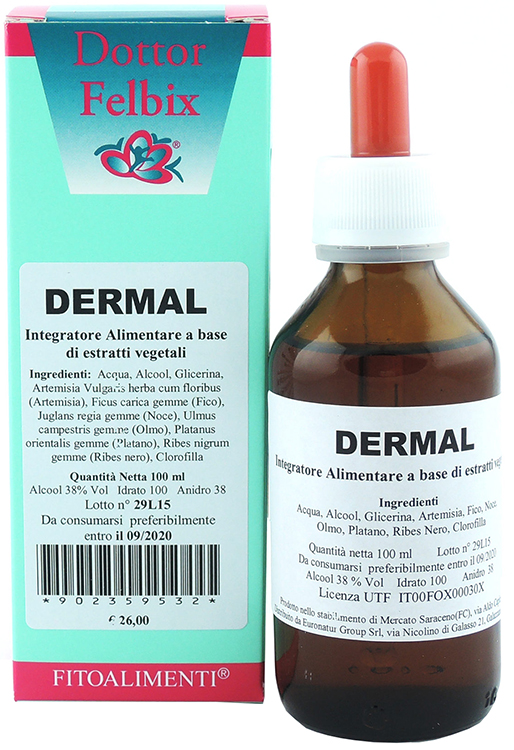 DERMAL GOCCE 100 ML - Farmaunclick.it
